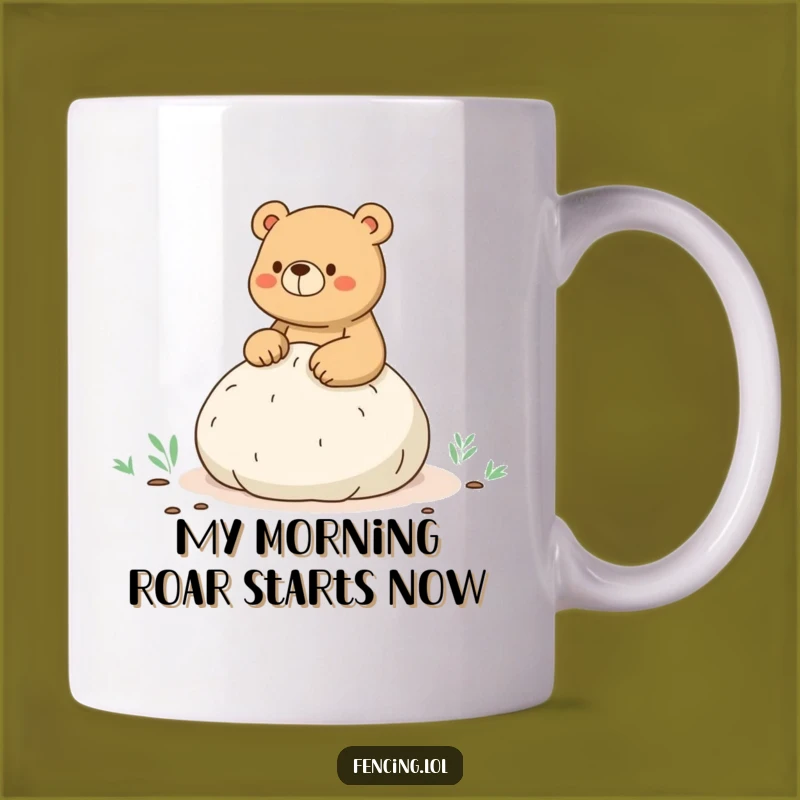 Funny Bear Whoopee Cushion Hike Mug - Hilarious Outdoor Adventure Gift