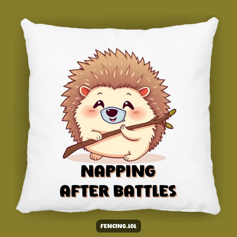 Funny Hedgehog Mask Pillow: Snuggle Up With This Tiny Hero