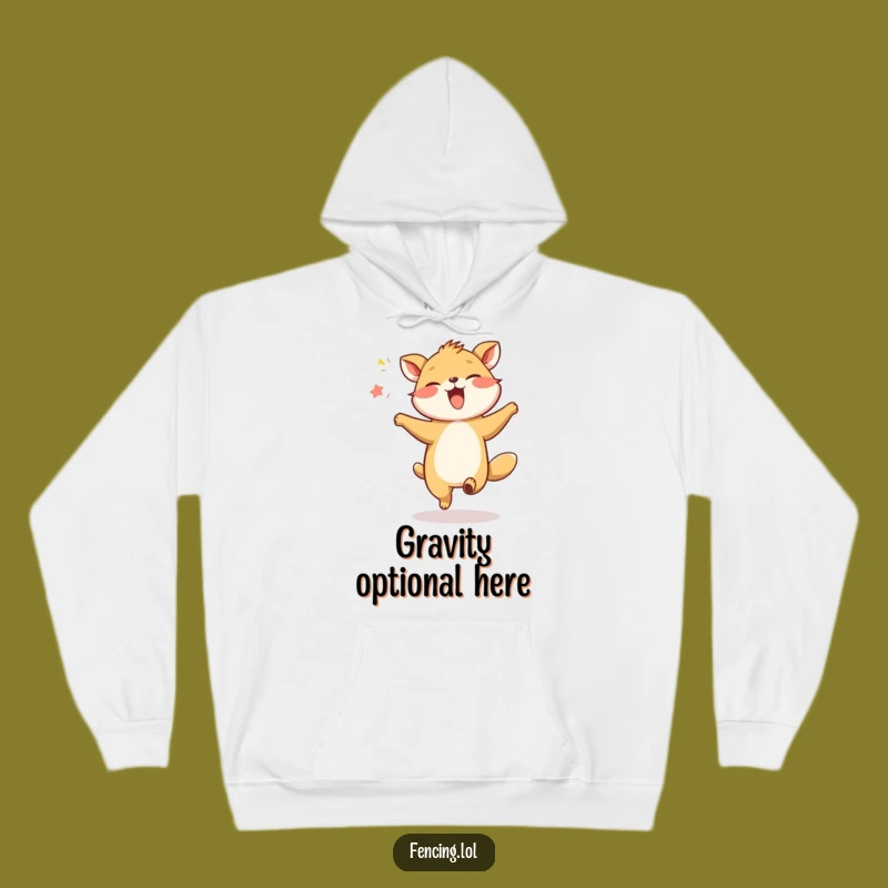 Funny Giggling Animal Dancing Hoodie: Cozy Sweatshirt for Joyful Souls