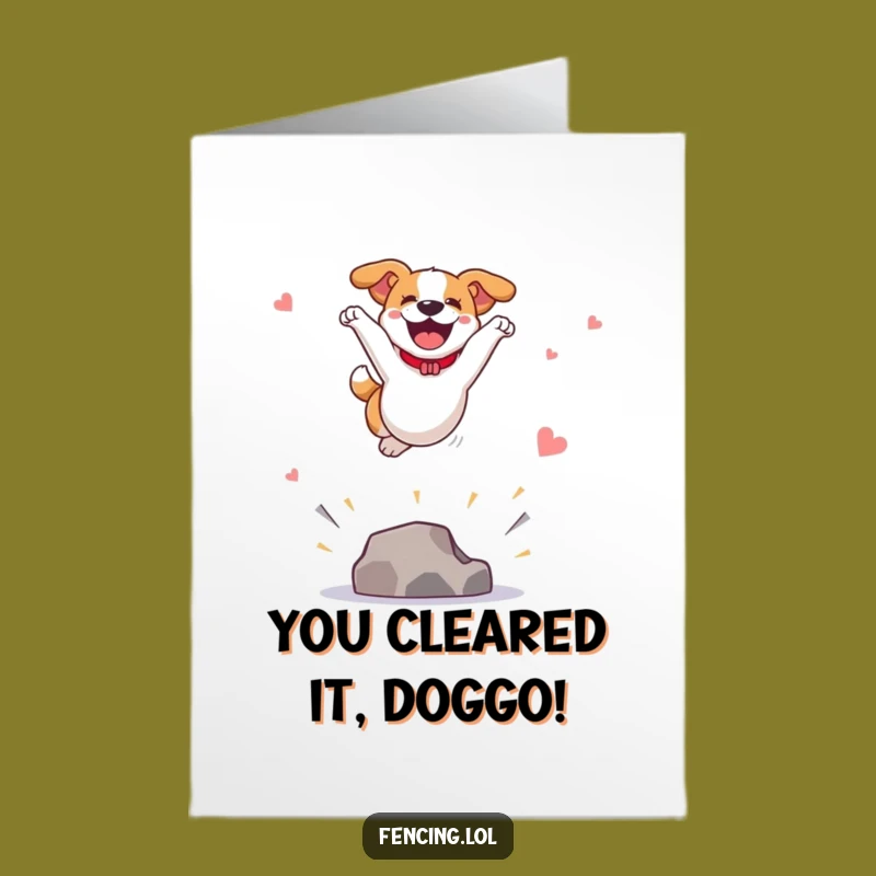 Free Printable Congrats Card: Dog's Amazing Vault, Hilarious Downloadable Gift