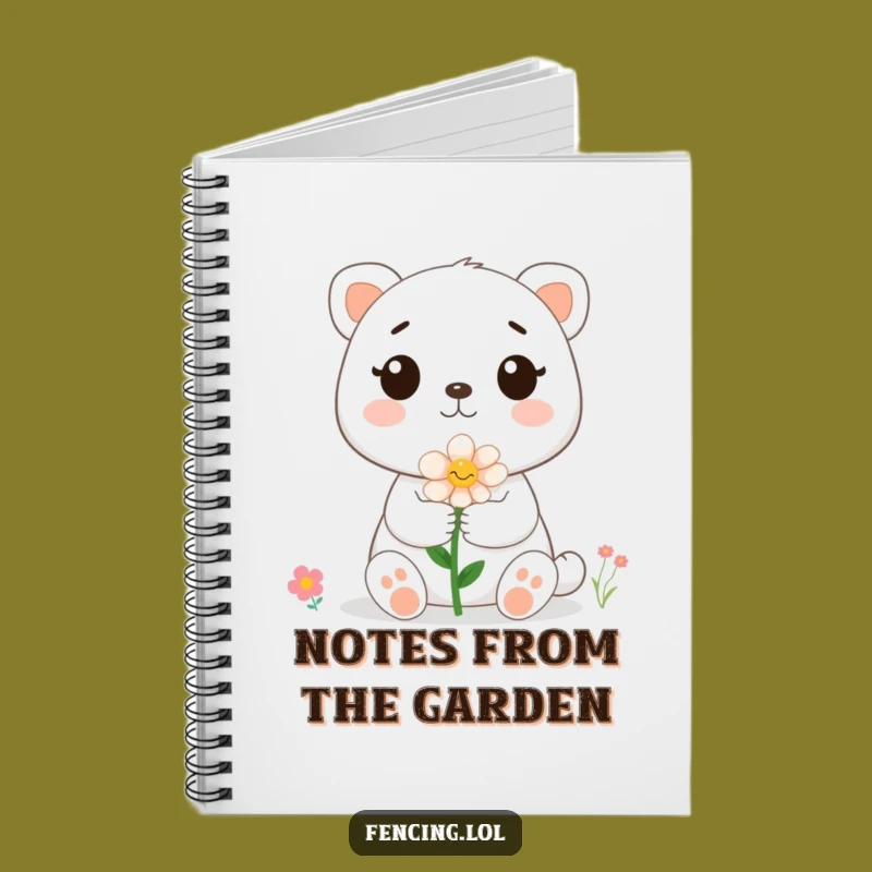 Funny Cute Animal Flower Bee Notebook - Hilarious Journal for Ideas & Notes