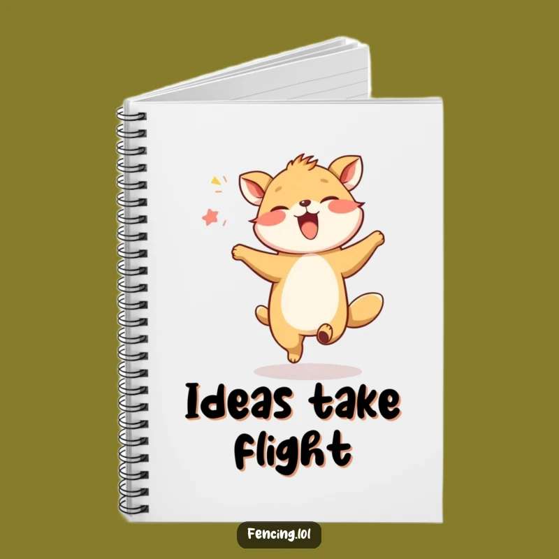 Funny Giggling Animal Dancing Notebook: Joyful Journal for Creative Minds